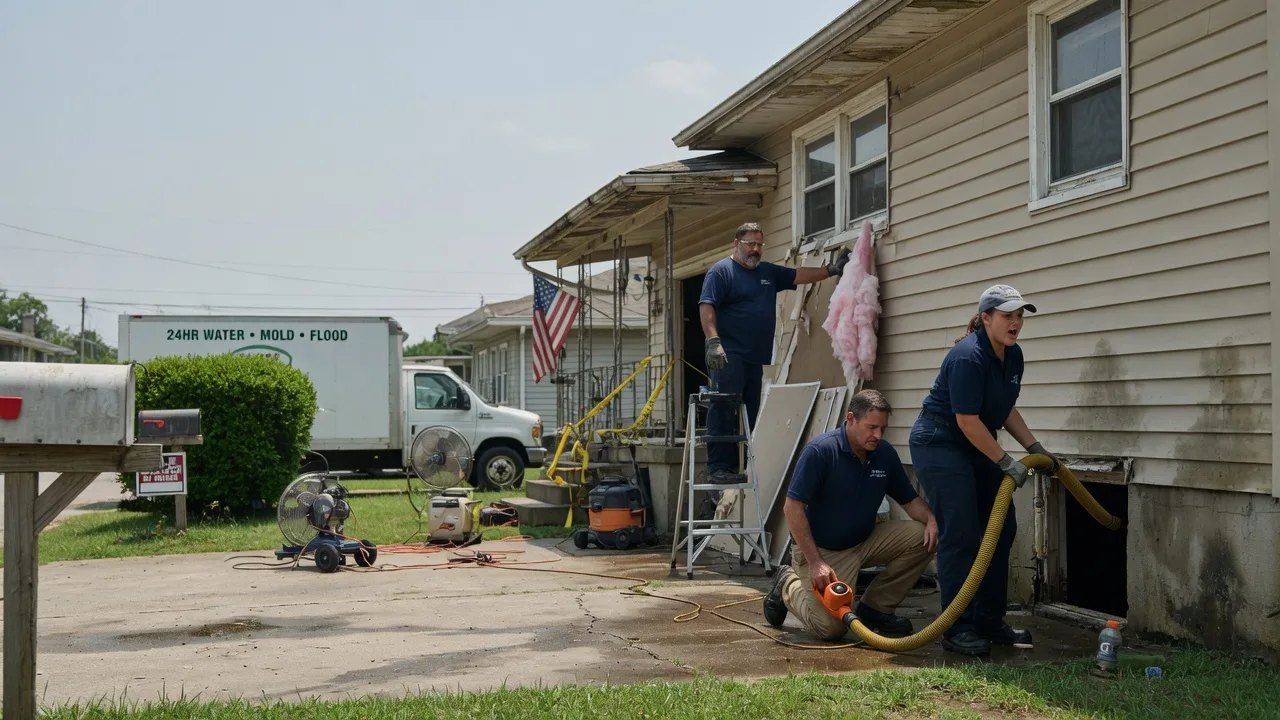 Water Damage Repair in Cottonton, AL near me